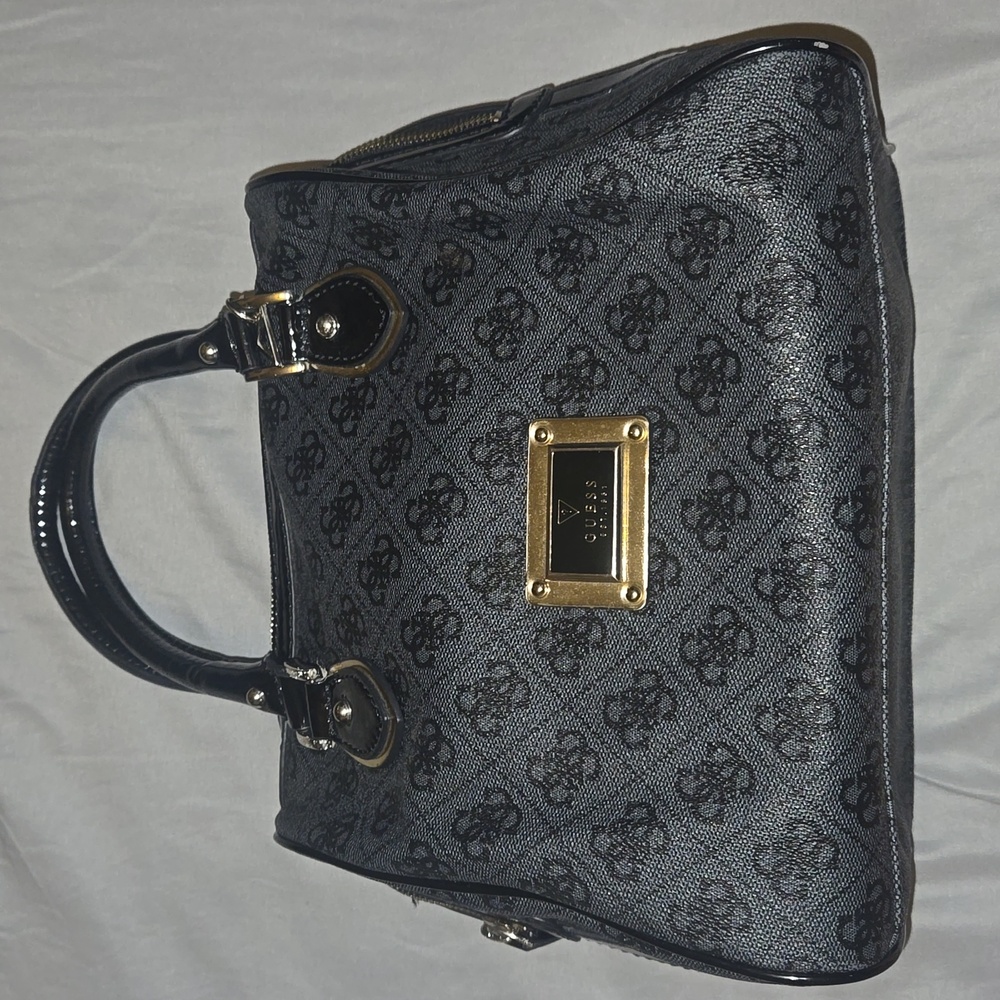 Guess Reama Box Satchel Handbag